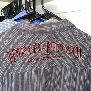 Harley Davidson long sleeve button up size M men’s